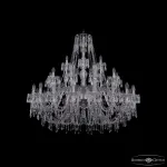 Подвесная люстра Bohemia Ivele Crystal 1403 1403/20+10+5/460 Ni