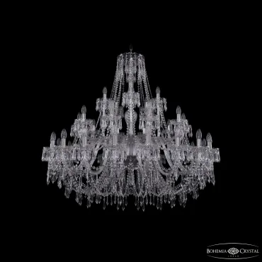 Подвесная люстра Bohemia Ivele Crystal 1403 1403/20+10+5/460 Ni