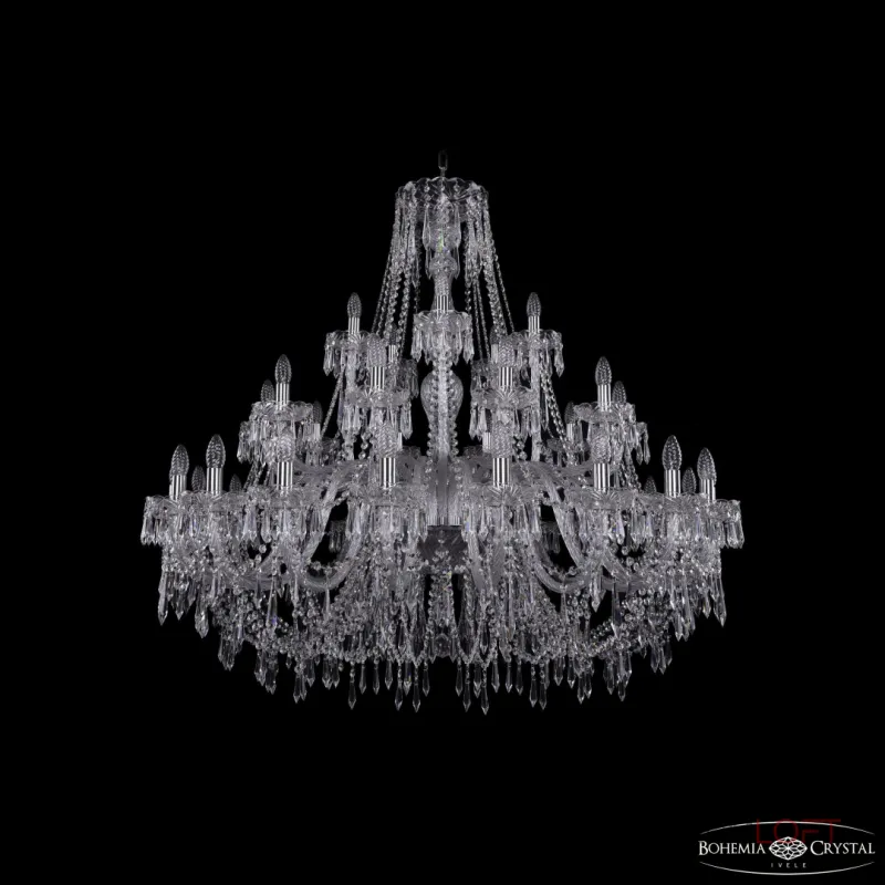 Подвесная люстра Bohemia Ivele Crystal 1403 1403/20+10+5/460 Ni