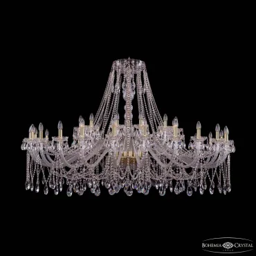 Подвесная люстра Bohemia Ivele Crystal 1413 1413/24+12/700 G Подвесная люстра Bohemia Ivele Crystal 1413 1413/24+12/700 G