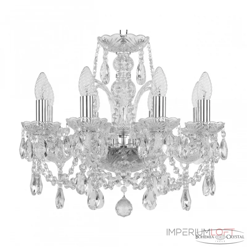 Подвесная люстра Bohemia Ivele Crystal 105 105/8/141 Ni