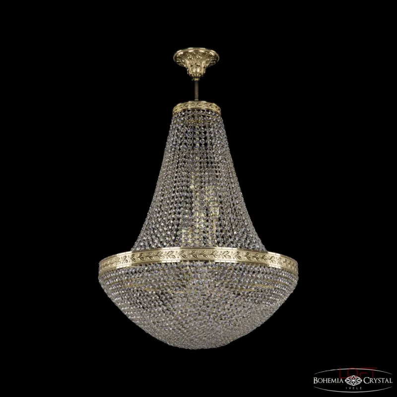 Подвесная люстра Bohemia Ivele Crystal 1932 19321/H2/60IV G Подвесная люстра Bohemia Ivele Crystal 1932 19321/H2/60IV G