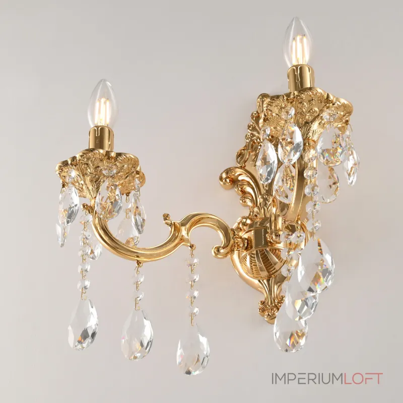 Бра Bohemia Ivele Crystal AL7801 AL7801B14/2/175 A G