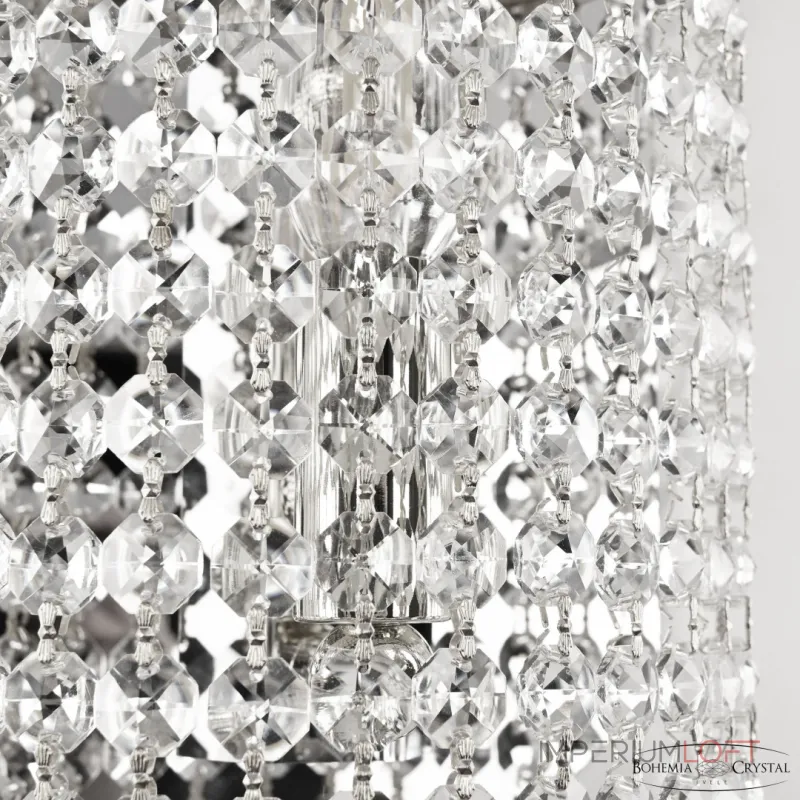Бра Bohemia Ivele Crystal 8340 83401BL/15IV-33 Ni Drops Бра Bohemia Ivele Crystal 8340 83401BL/15IV-33 Ni Drops