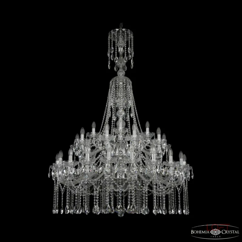 Подвесная люстра Bohemia Ivele Crystal 1413 1413/20+10+5/400/XL-164/2d Ni