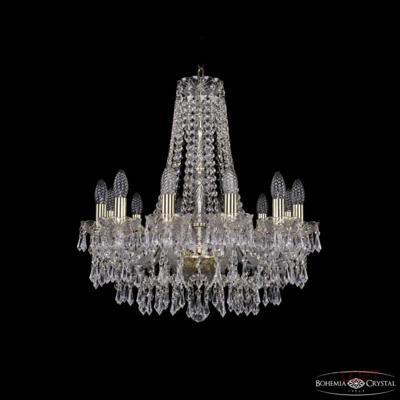 Подвесная люстра Bohemia Ivele Crystal 1403 1403/12/195/h-60 G