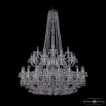 Подвесная люстра Bohemia Ivele Crystal 1409 1409/20+10+5/400/h-152/2d Ni