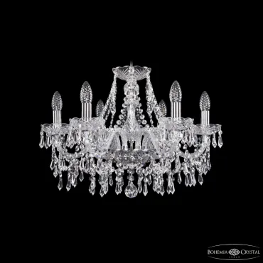 Подвесная люстра Bohemia Ivele Crystal 1403 1403/6/195 Ni