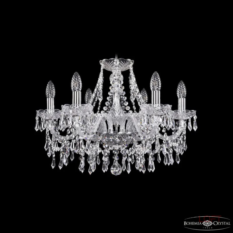 Подвесная люстра Bohemia Ivele Crystal 1403 1403/6/195 Ni Подвесная люстра Bohemia Ivele Crystal 1403 1403/6/195 Ni