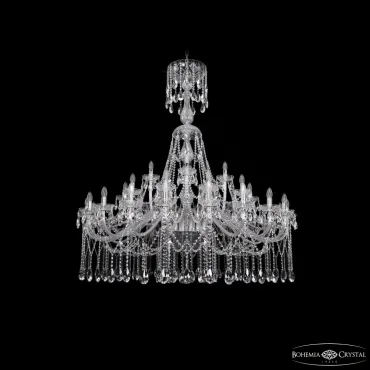 Подвесная люстра Bohemia Ivele Crystal 1413 1413/20+10+5/530/XL-160 Ni