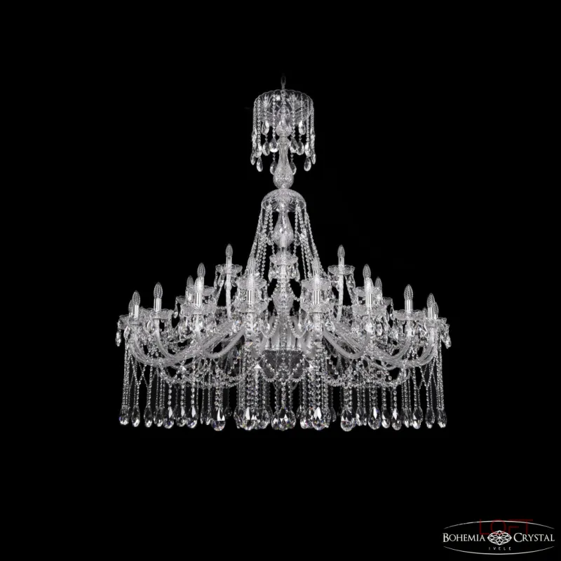 Подвесная люстра Bohemia Ivele Crystal 1413 1413/20+10+5/530/XL-160 Ni Подвесная люстра Bohemia Ivele Crystal 1413 1413/20+10+5/530/XL-160 Ni