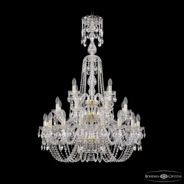 Подвесная люстра Bohemia Ivele Crystal 1402 1402/16+8+4/300/XL-123/3d G