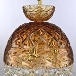 Подвесной светильник Bohemia Ivele Crystal 5478 5478/22 G Amber/M-1F Drops K721