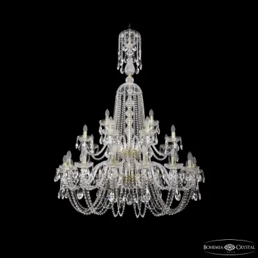 Подвесная люстра Bohemia Ivele Crystal 1402 1402/16+8+4/400/XL-160/2d G