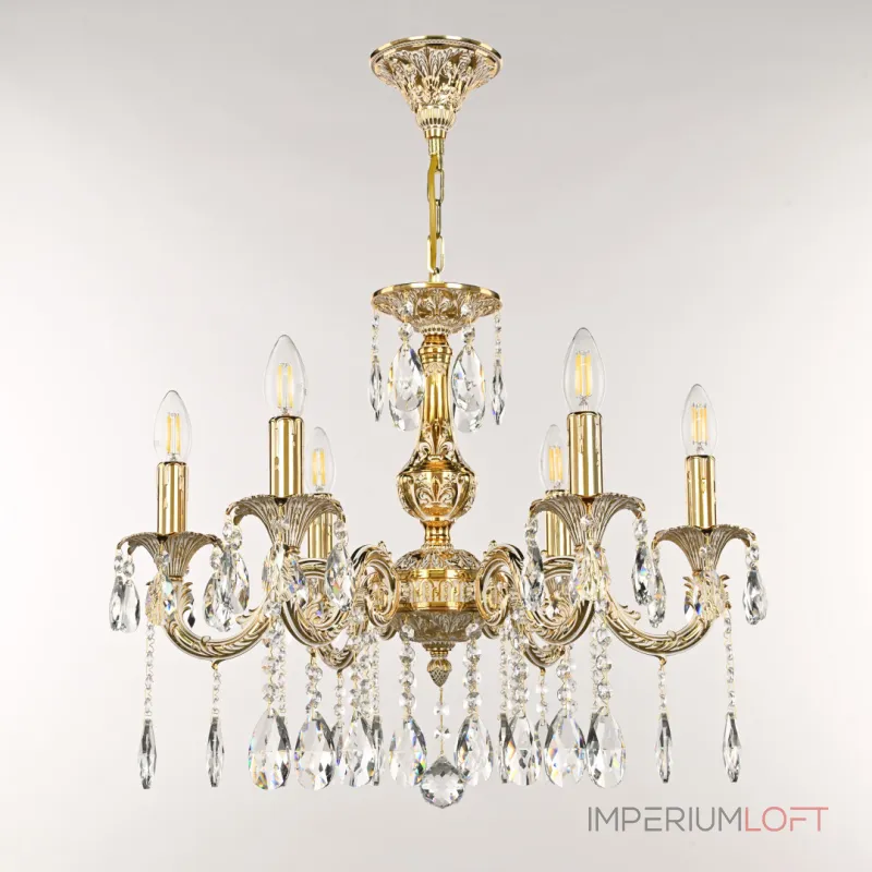 Подвесная люстра Bohemia Ivele Crystal AL7901 AL79101/6/175 A GW Подвесная люстра Bohemia Ivele Crystal AL7901 AL79101/6/175 A GW