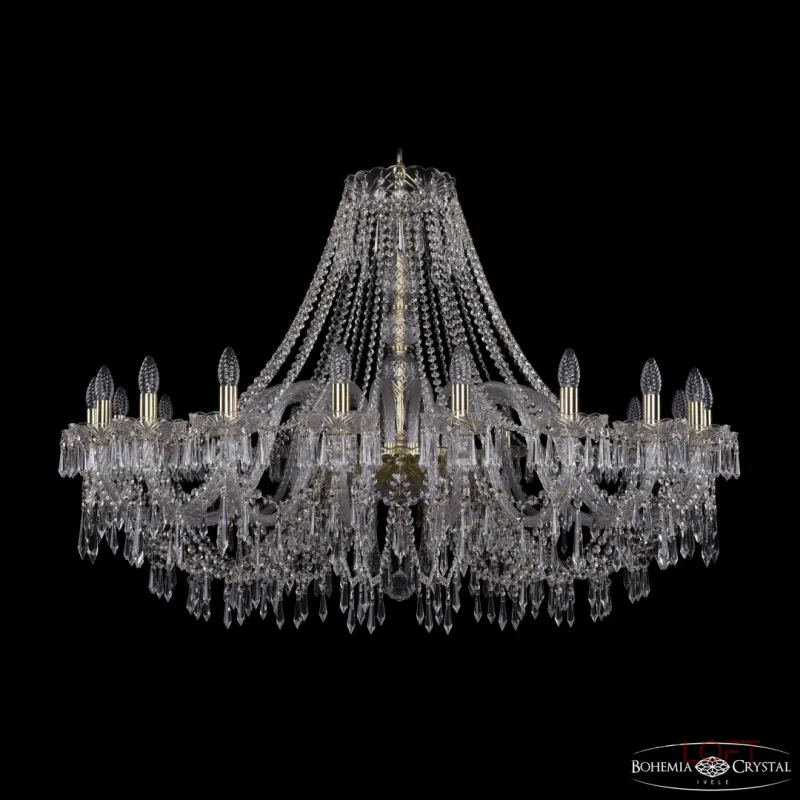 Подвесная люстра Bohemia Ivele Crystal 1403 1403/20/460 G
