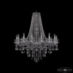 Подвесная люстра Bohemia Ivele Crystal 1415 1415/16/360/h-112 Ni
