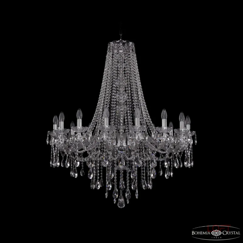 Подвесная люстра Bohemia Ivele Crystal 1415 1415/16/360/h-112 Ni Подвесная люстра Bohemia Ivele Crystal 1415 1415/16/360/h-112 Ni