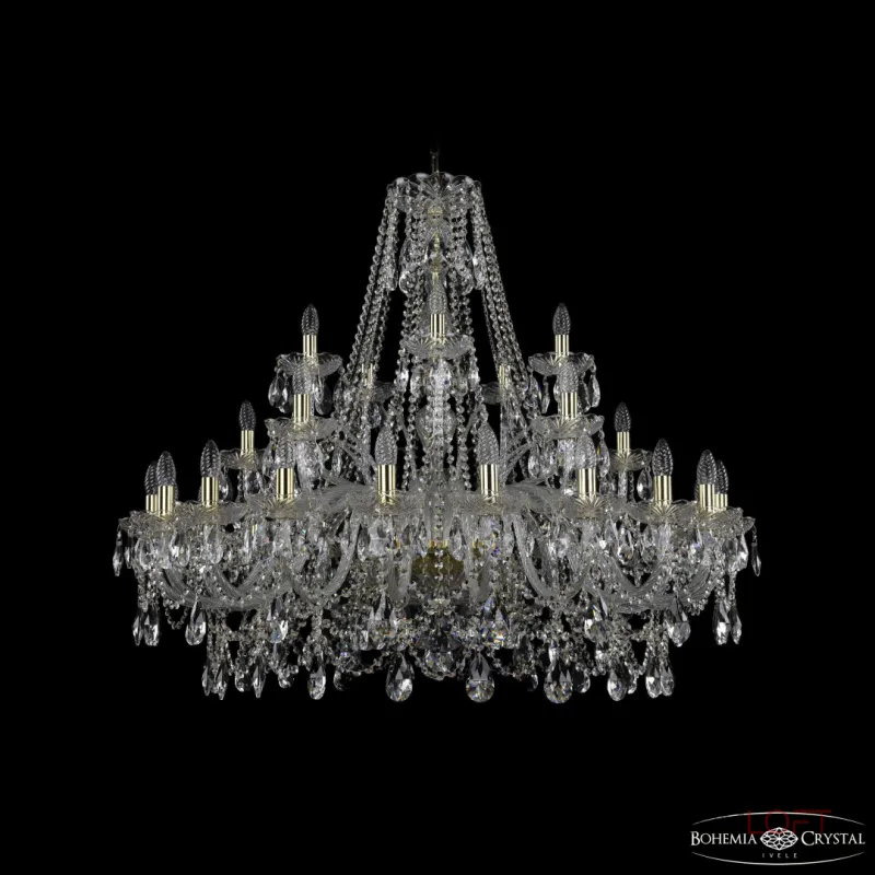 Подвесная люстра Bohemia Ivele Crystal 1411 1411/20+5+5/360 G