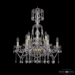 Подвесная люстра Bohemia Ivele Crystal 1413 1413/6+3/200/XL-66 G