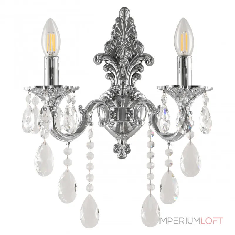 Бра Bohemia Ivele Crystal AL7801 AL7801B14/2/175 B Ni