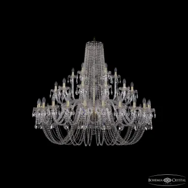 Люстра Bohemia Ivele Crystal 1402 1402/24+12+6/530 G
