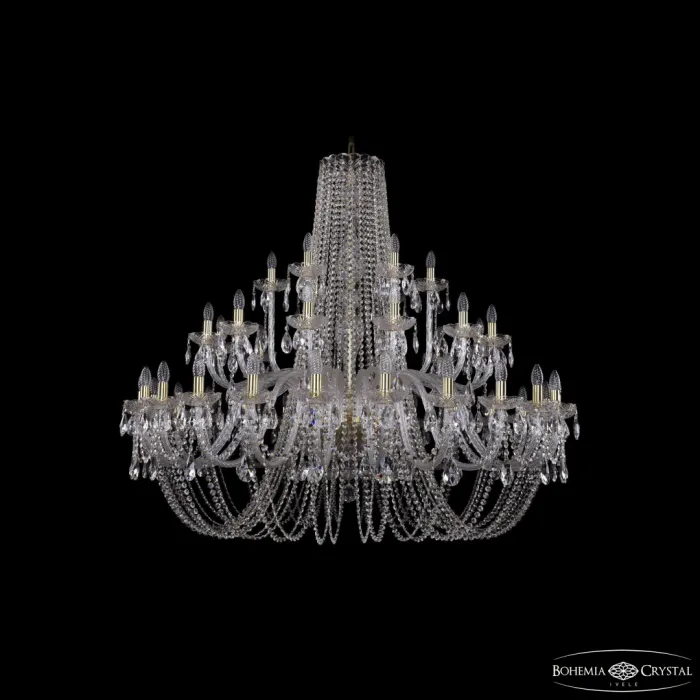 Люстра Bohemia Ivele Crystal 1402 1402/24+12+6/530 G от ImperiumLoft