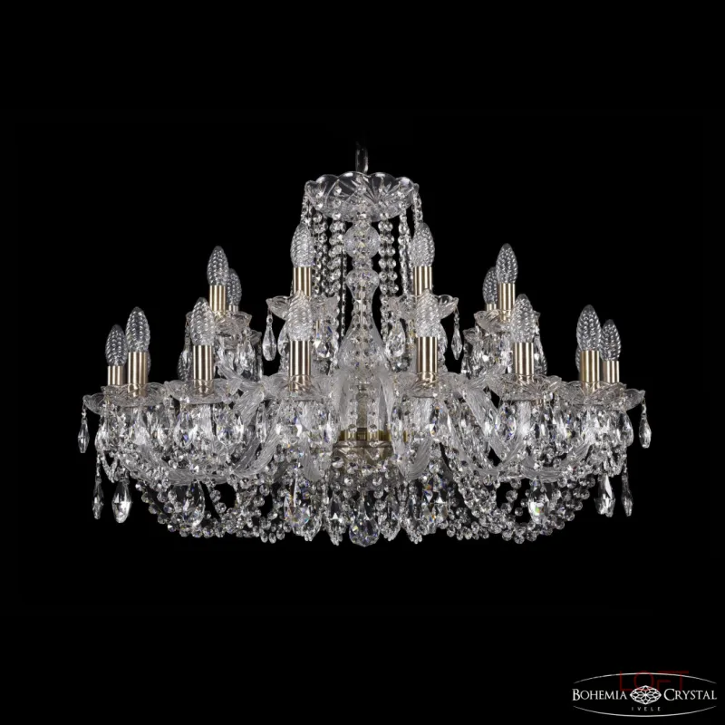 Подвесная люстра Bohemia Ivele Crystal 1402 1402/16+8/300 Pa