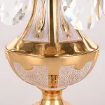 Настольная лампа Bohemia Ivele Crystal AL77 AL77200L/1-25 GW