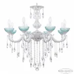 Подвесная люстра Bohemia Ivele Crystal AL7801 AL78101/8/250 B WMN P Birusa/M-1F