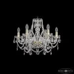 Подвесная люстра Bohemia Ivele Crystal 1411 1411/6/195 G