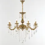 Подвесная люстра Bohemia Ivele Crystal AL7801 AL78101/8/250 B GB