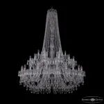 Подвесная люстра Bohemia Ivele Crystal 1403 1403/24+12+6/460/h-177/2d Ni