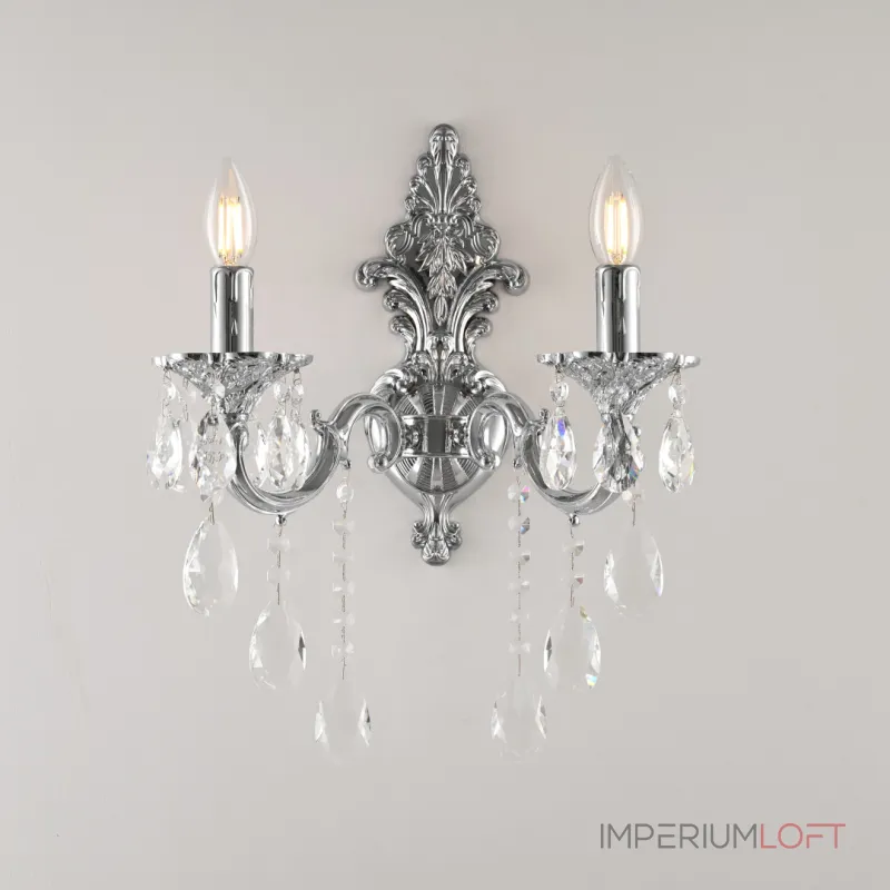 Бра Bohemia Ivele Crystal AL7801 AL7801B14/2/175 B Ni