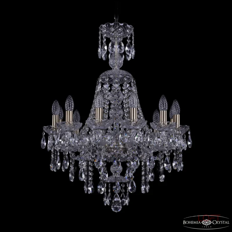 Подвесная люстра Bohemia Ivele Crystal 1415 1415/12/200/XL-76 Pa Подвесная люстра Bohemia Ivele Crystal 1415 1415/12/200/XL-76 Pa