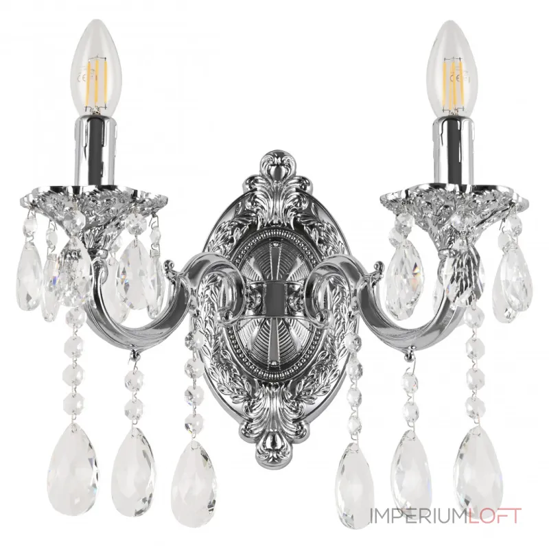 Бра Bohemia Ivele Crystal AL7801 AL7801B10/2/175 A Ni Бра Bohemia Ivele Crystal AL7801 AL7801B10/2/175 A Ni