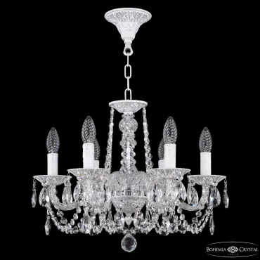 Подвесная люстра Bohemia Ivele Crystal AL1602 AL16302/6/160 WMN Подвесная люстра Bohemia Ivele Crystal AL1602 AL16302/6/160 WMN