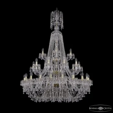 Подвесная люстра Bohemia Ivele Crystal 1410 1410/20+10+5/400/XL-158/3d G V0300