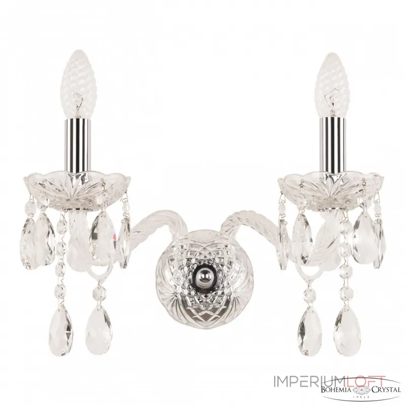 Бра Bohemia Ivele Crystal 107 107B/2/165 Ni от ImperiumLoft Бра Bohemia Ivele Crystal 107 107B/2/165 Ni от ImperiumLoft