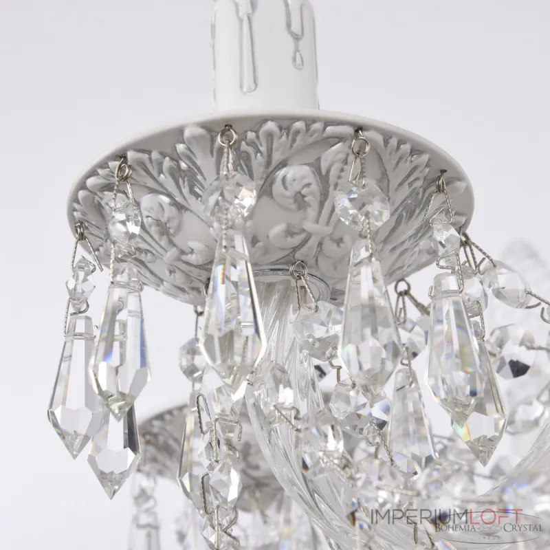 Подвесная люстра Bohemia Ivele Crystal AL1603 AL16303/8/160 WMN Подвесная люстра Bohemia Ivele Crystal AL1603 AL16303/8/160 WMN