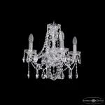 Подвесная люстра Bohemia Ivele Crystal 1413 1413/4/141 Ni