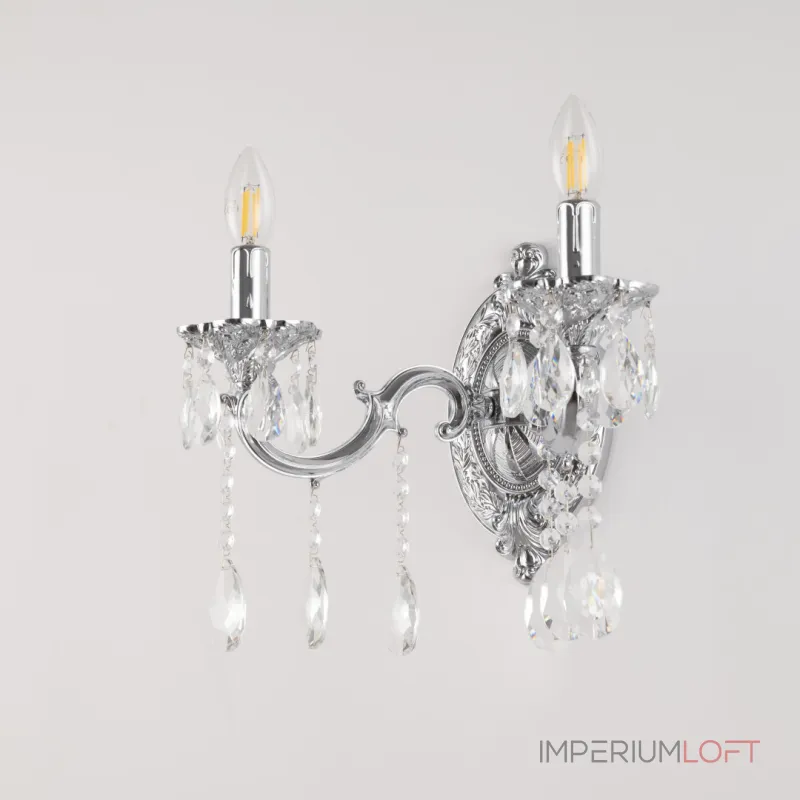 Бра Bohemia Ivele Crystal AL7801 AL7801B10/2/175 A Ni Бра Bohemia Ivele Crystal AL7801 AL7801B10/2/175 A Ni