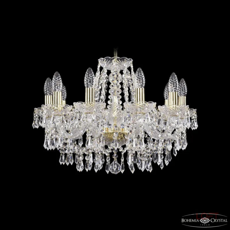 Подвесная люстра Bohemia Ivele Crystal 1403 1403/10/195 G