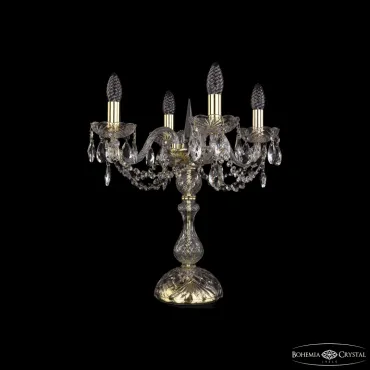 Настольная лампа Bohemia Ivele Crystal 1402 1402L/4/141-47 G