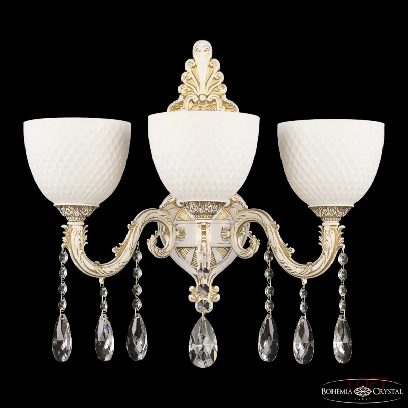 Бра Bohemia Ivele Crystal AL7901 AL7901B15/3/175 A WMG P1 U Wave Бра Bohemia Ivele Crystal AL7901 AL7901B15/3/175 A WMG P1 U Wave