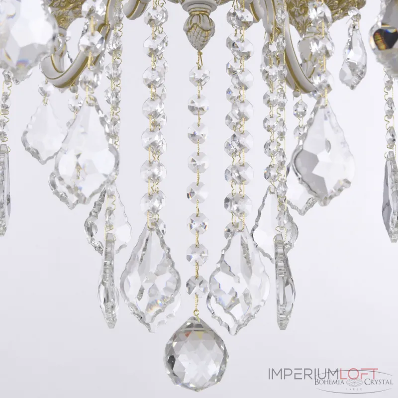 Подвесная люстра Bohemia Ivele Crystal AL7801 AL78101/6/175 B WMG Leafs Подвесная люстра Bohemia Ivele Crystal AL7801 AL78101/6/175 B WMG Leafs
