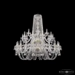 Подвесная люстра Bohemia Ivele Crystal 1402 1402/20+10+5/400/2d G