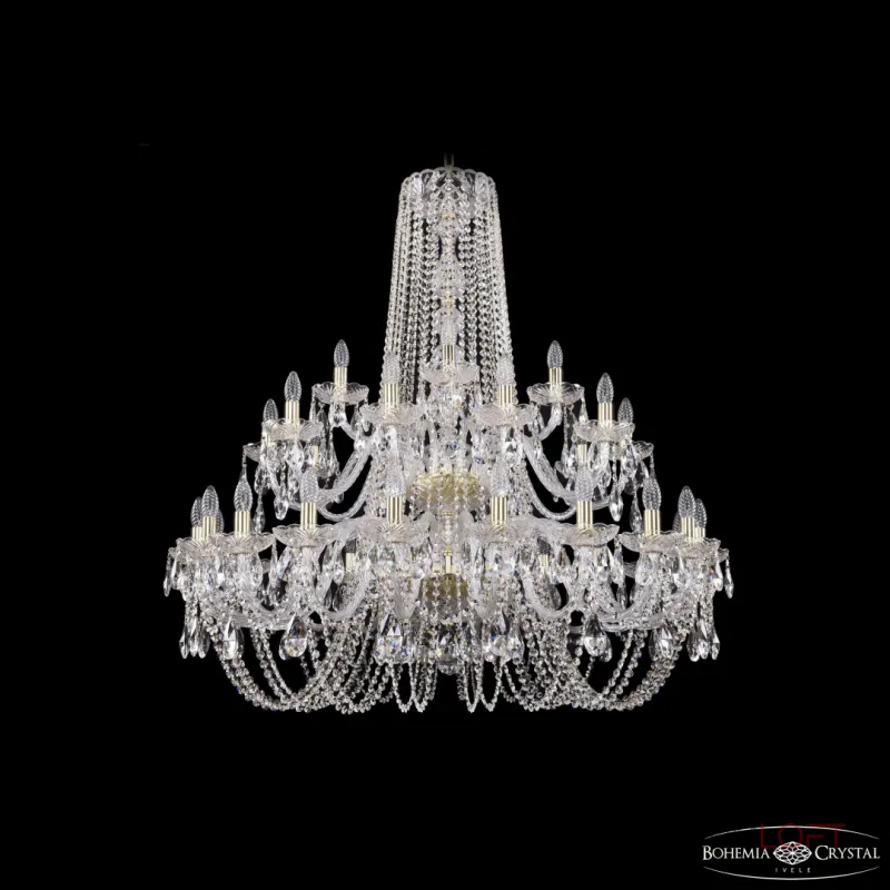 Подвесная люстра Bohemia Ivele Crystal 1402 1402/20+10+5/400/2d G Подвесная люстра Bohemia Ivele Crystal 1402 1402/20+10+5/400/2d G