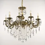 Подвесная люстра Bohemia Ivele Crystal AL7901 AL79101/10/250 B GB