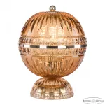 Настольная лампа Bohemia Ivele Crystal 5480 5480L/17 G Amber/M-1G